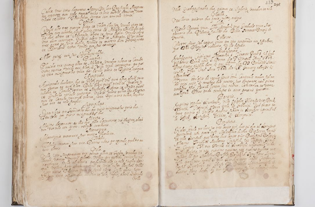 Zdjęcie nr 125 dla obiektu archiwalnego: Acta visitationis exterioris decanatus Witoviensis, Opatovecensis, Skavinensis, Zatoriensis, Kiiensis, Oswencimensis, Wolbromensis, Skalensis, Pacanoviensis et Sokoliensis authoritate R. D. Petri Tylicki, episcopi Cracoviensis per R. D. Rochum Zardecki, praepositum et officialem Tarnoviensem et Sebastianum Nucerium, s. Theologiae doctorem, canonicum Scarbimiriensem a. D. 1610 facta. Pag. 255 - 264 visitatio ecclesiae parochialis in Szydłowiec ex anno 1614