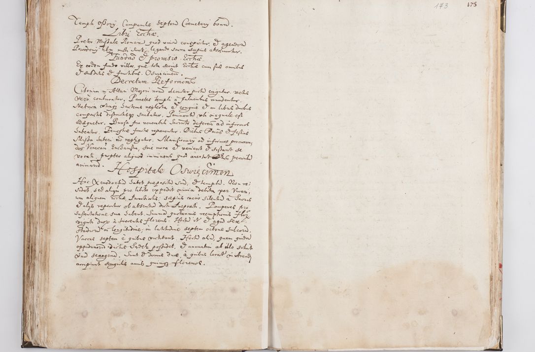 Zdjęcie nr 95 dla obiektu archiwalnego: Acta visitationis exterioris decanatus Witoviensis, Opatovecensis, Skavinensis, Zatoriensis, Kiiensis, Oswencimensis, Wolbromensis, Skalensis, Pacanoviensis et Sokoliensis authoritate R. D. Petri Tylicki, episcopi Cracoviensis per R. D. Rochum Zardecki, praepositum et officialem Tarnoviensem et Sebastianum Nucerium, s. Theologiae doctorem, canonicum Scarbimiriensem a. D. 1610 facta. Pag. 255 - 264 visitatio ecclesiae parochialis in Szydłowiec ex anno 1614