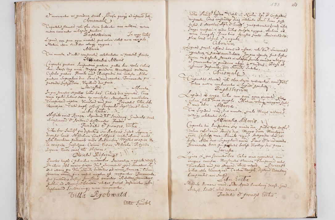 Zdjęcie nr 83 dla obiektu archiwalnego: Acta visitationis exterioris decanatus Witoviensis, Opatovecensis, Skavinensis, Zatoriensis, Kiiensis, Oswencimensis, Wolbromensis, Skalensis, Pacanoviensis et Sokoliensis authoritate R. D. Petri Tylicki, episcopi Cracoviensis per R. D. Rochum Zardecki, praepositum et officialem Tarnoviensem et Sebastianum Nucerium, s. Theologiae doctorem, canonicum Scarbimiriensem a. D. 1610 facta. Pag. 255 - 264 visitatio ecclesiae parochialis in Szydłowiec ex anno 1614