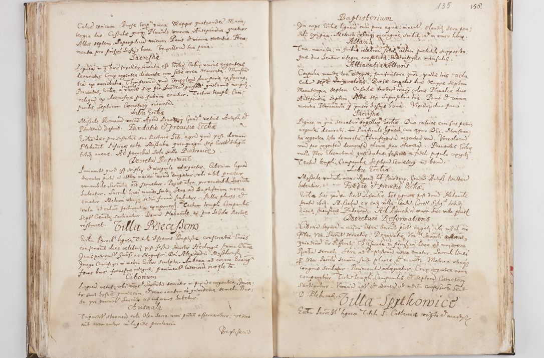 Zdjęcie nr 73 dla obiektu archiwalnego: Acta visitationis exterioris decanatus Witoviensis, Opatovecensis, Skavinensis, Zatoriensis, Kiiensis, Oswencimensis, Wolbromensis, Skalensis, Pacanoviensis et Sokoliensis authoritate R. D. Petri Tylicki, episcopi Cracoviensis per R. D. Rochum Zardecki, praepositum et officialem Tarnoviensem et Sebastianum Nucerium, s. Theologiae doctorem, canonicum Scarbimiriensem a. D. 1610 facta. Pag. 255 - 264 visitatio ecclesiae parochialis in Szydłowiec ex anno 1614