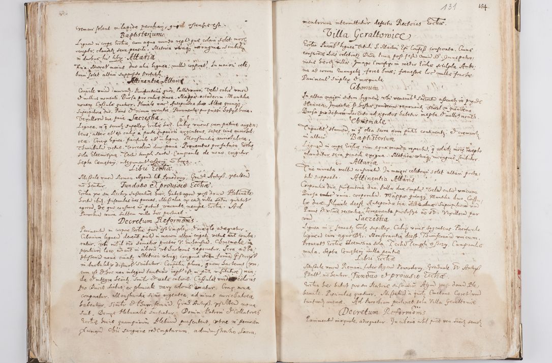 Zdjęcie nr 71 dla obiektu archiwalnego: Acta visitationis exterioris decanatus Witoviensis, Opatovecensis, Skavinensis, Zatoriensis, Kiiensis, Oswencimensis, Wolbromensis, Skalensis, Pacanoviensis et Sokoliensis authoritate R. D. Petri Tylicki, episcopi Cracoviensis per R. D. Rochum Zardecki, praepositum et officialem Tarnoviensem et Sebastianum Nucerium, s. Theologiae doctorem, canonicum Scarbimiriensem a. D. 1610 facta. Pag. 255 - 264 visitatio ecclesiae parochialis in Szydłowiec ex anno 1614