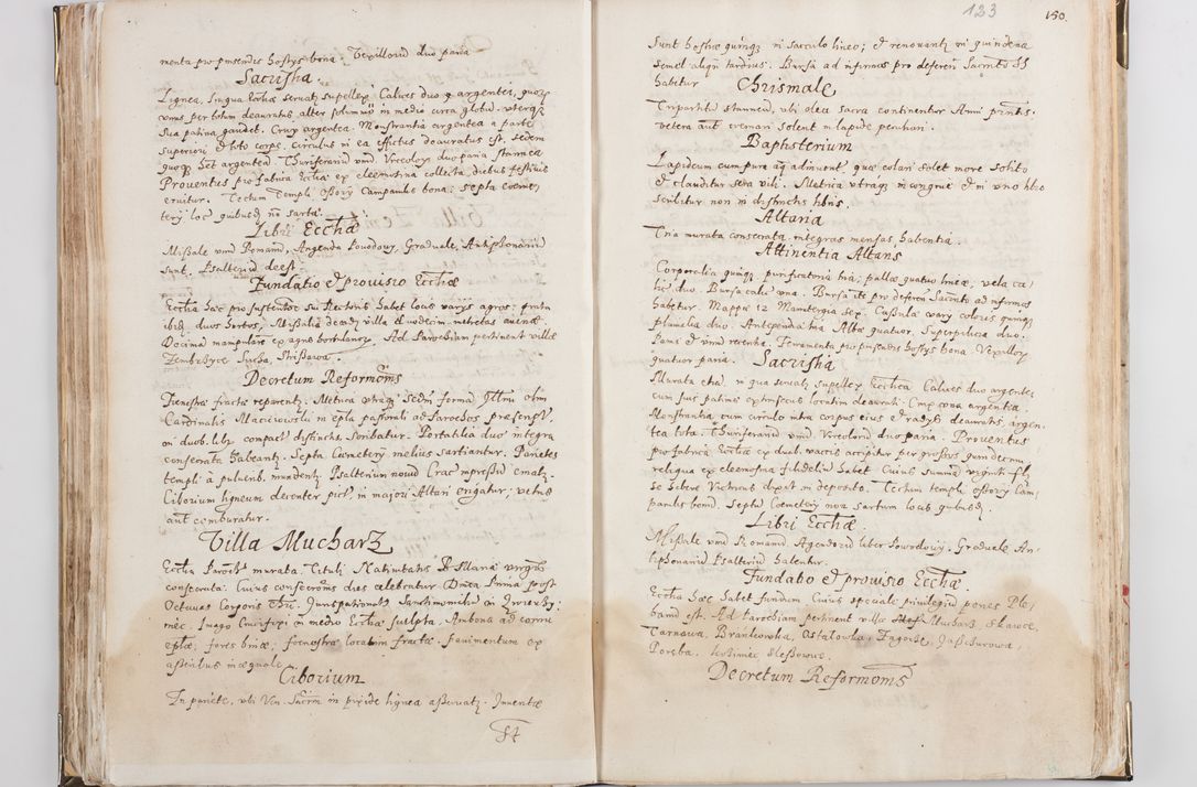 Zdjęcie nr 67 dla obiektu archiwalnego: Acta visitationis exterioris decanatus Witoviensis, Opatovecensis, Skavinensis, Zatoriensis, Kiiensis, Oswencimensis, Wolbromensis, Skalensis, Pacanoviensis et Sokoliensis authoritate R. D. Petri Tylicki, episcopi Cracoviensis per R. D. Rochum Zardecki, praepositum et officialem Tarnoviensem et Sebastianum Nucerium, s. Theologiae doctorem, canonicum Scarbimiriensem a. D. 1610 facta. Pag. 255 - 264 visitatio ecclesiae parochialis in Szydłowiec ex anno 1614
