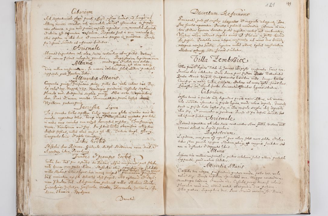 Zdjęcie nr 66 dla obiektu archiwalnego: Acta visitationis exterioris decanatus Witoviensis, Opatovecensis, Skavinensis, Zatoriensis, Kiiensis, Oswencimensis, Wolbromensis, Skalensis, Pacanoviensis et Sokoliensis authoritate R. D. Petri Tylicki, episcopi Cracoviensis per R. D. Rochum Zardecki, praepositum et officialem Tarnoviensem et Sebastianum Nucerium, s. Theologiae doctorem, canonicum Scarbimiriensem a. D. 1610 facta. Pag. 255 - 264 visitatio ecclesiae parochialis in Szydłowiec ex anno 1614