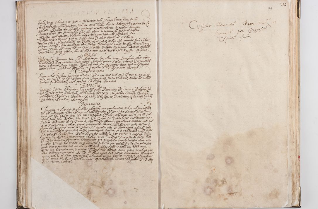 Zdjęcie nr 51 dla obiektu archiwalnego: Acta visitationis exterioris decanatus Witoviensis, Opatovecensis, Skavinensis, Zatoriensis, Kiiensis, Oswencimensis, Wolbromensis, Skalensis, Pacanoviensis et Sokoliensis authoritate R. D. Petri Tylicki, episcopi Cracoviensis per R. D. Rochum Zardecki, praepositum et officialem Tarnoviensem et Sebastianum Nucerium, s. Theologiae doctorem, canonicum Scarbimiriensem a. D. 1610 facta. Pag. 255 - 264 visitatio ecclesiae parochialis in Szydłowiec ex anno 1614