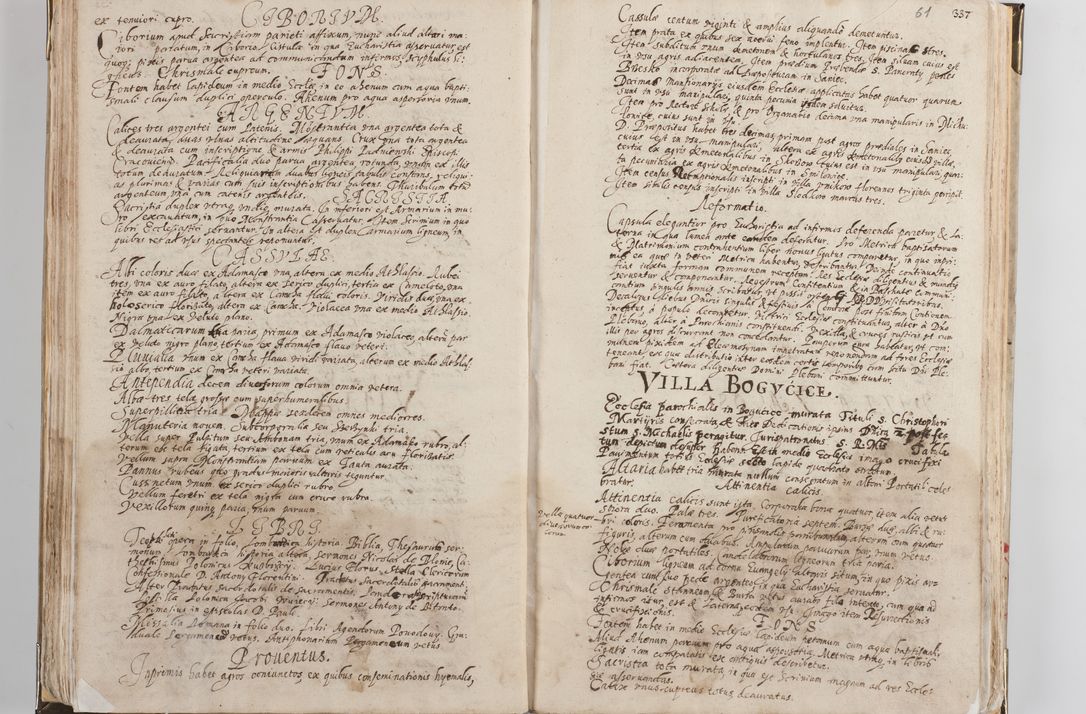 Zdjęcie nr 37 dla obiektu archiwalnego: Acta visitationis exterioris decanatus Witoviensis, Opatovecensis, Skavinensis, Zatoriensis, Kiiensis, Oswencimensis, Wolbromensis, Skalensis, Pacanoviensis et Sokoliensis authoritate R. D. Petri Tylicki, episcopi Cracoviensis per R. D. Rochum Zardecki, praepositum et officialem Tarnoviensem et Sebastianum Nucerium, s. Theologiae doctorem, canonicum Scarbimiriensem a. D. 1610 facta. Pag. 255 - 264 visitatio ecclesiae parochialis in Szydłowiec ex anno 1614