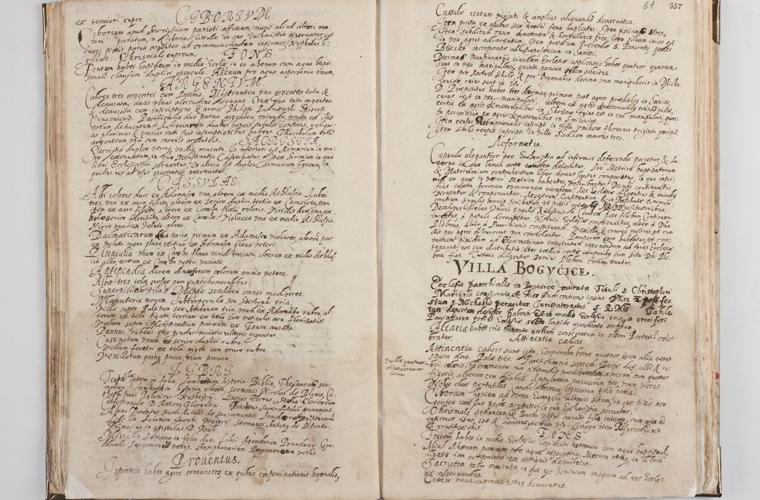 Zdjęcie nr 38 dla obiektu archiwalnego: Acta visitationis exterioris decanatus Witoviensis, Opatovecensis, Skavinensis, Zatoriensis, Kiiensis, Oswencimensis, Wolbromensis, Skalensis, Pacanoviensis et Sokoliensis authoritate R. D. Petri Tylicki, episcopi Cracoviensis per R. D. Rochum Zardecki, praepositum et officialem Tarnoviensem et Sebastianum Nucerium, s. Theologiae doctorem, canonicum Scarbimiriensem a. D. 1610 facta. Pag. 255 - 264 visitatio ecclesiae parochialis in Szydłowiec ex anno 1614