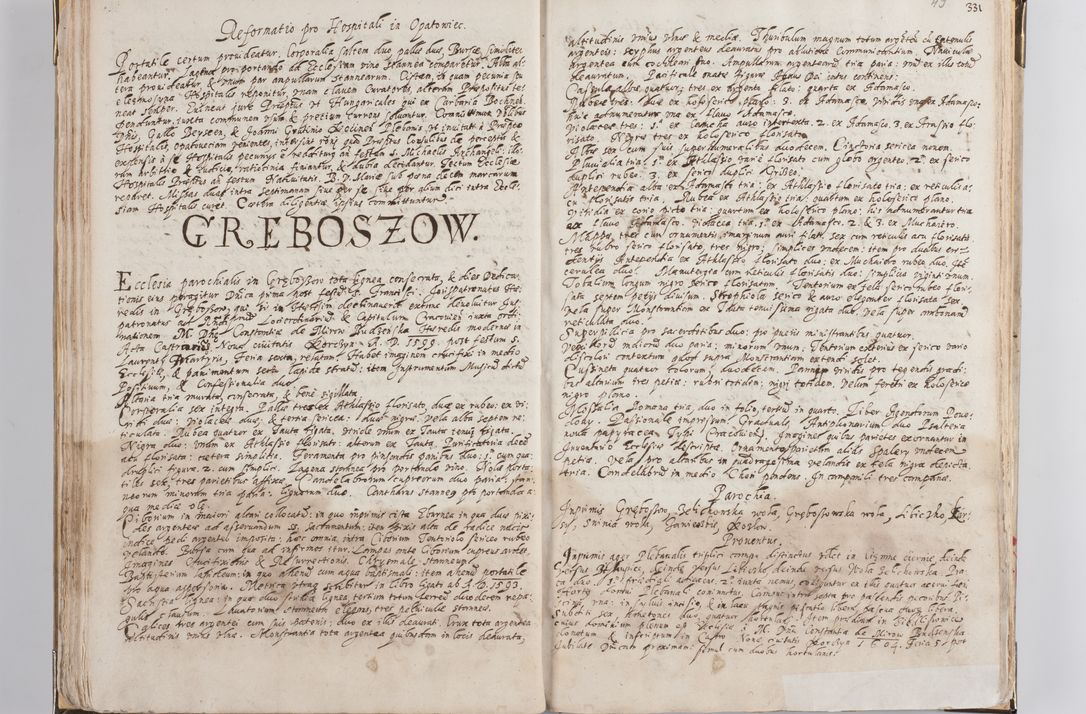 Zdjęcie nr 31 dla obiektu archiwalnego: Acta visitationis exterioris decanatus Witoviensis, Opatovecensis, Skavinensis, Zatoriensis, Kiiensis, Oswencimensis, Wolbromensis, Skalensis, Pacanoviensis et Sokoliensis authoritate R. D. Petri Tylicki, episcopi Cracoviensis per R. D. Rochum Zardecki, praepositum et officialem Tarnoviensem et Sebastianum Nucerium, s. Theologiae doctorem, canonicum Scarbimiriensem a. D. 1610 facta. Pag. 255 - 264 visitatio ecclesiae parochialis in Szydłowiec ex anno 1614