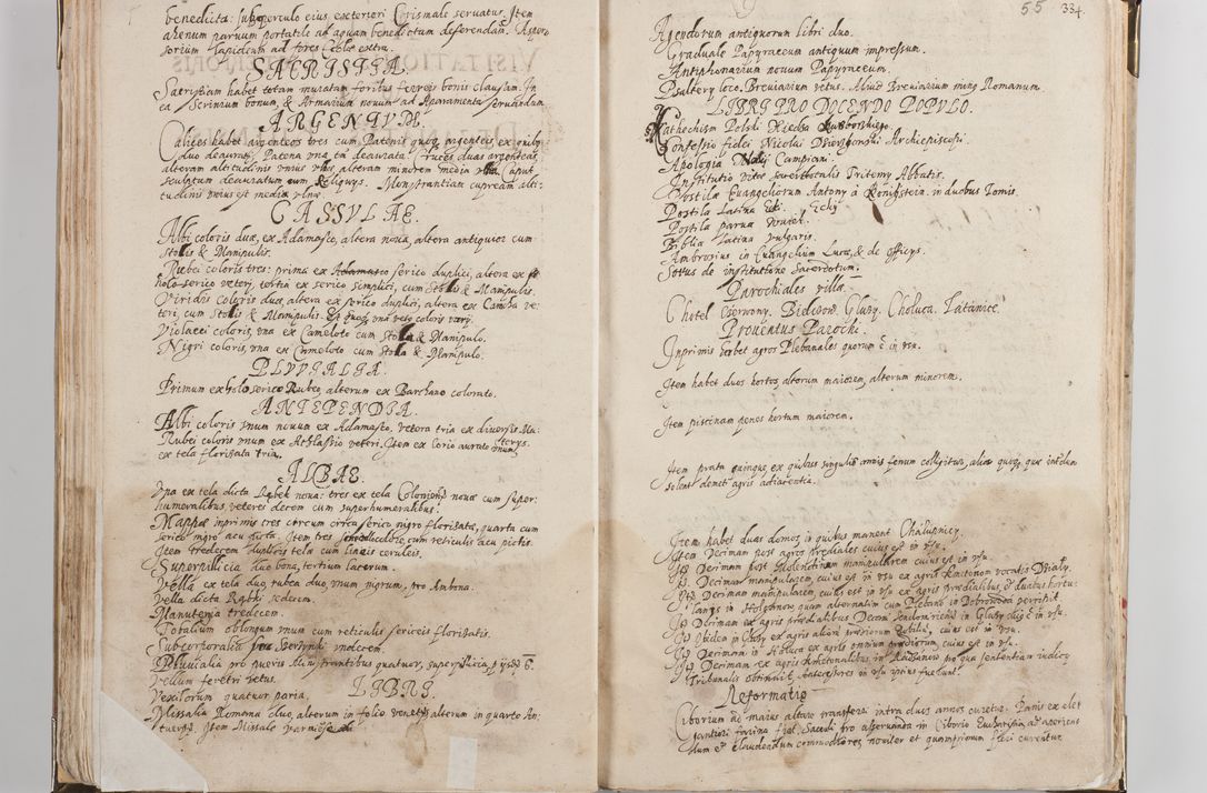 Zdjęcie nr 34 dla obiektu archiwalnego: Acta visitationis exterioris decanatus Witoviensis, Opatovecensis, Skavinensis, Zatoriensis, Kiiensis, Oswencimensis, Wolbromensis, Skalensis, Pacanoviensis et Sokoliensis authoritate R. D. Petri Tylicki, episcopi Cracoviensis per R. D. Rochum Zardecki, praepositum et officialem Tarnoviensem et Sebastianum Nucerium, s. Theologiae doctorem, canonicum Scarbimiriensem a. D. 1610 facta. Pag. 255 - 264 visitatio ecclesiae parochialis in Szydłowiec ex anno 1614