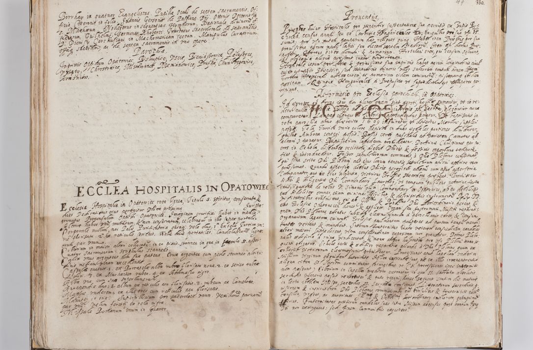 Zdjęcie nr 30 dla obiektu archiwalnego: Acta visitationis exterioris decanatus Witoviensis, Opatovecensis, Skavinensis, Zatoriensis, Kiiensis, Oswencimensis, Wolbromensis, Skalensis, Pacanoviensis et Sokoliensis authoritate R. D. Petri Tylicki, episcopi Cracoviensis per R. D. Rochum Zardecki, praepositum et officialem Tarnoviensem et Sebastianum Nucerium, s. Theologiae doctorem, canonicum Scarbimiriensem a. D. 1610 facta. Pag. 255 - 264 visitatio ecclesiae parochialis in Szydłowiec ex anno 1614