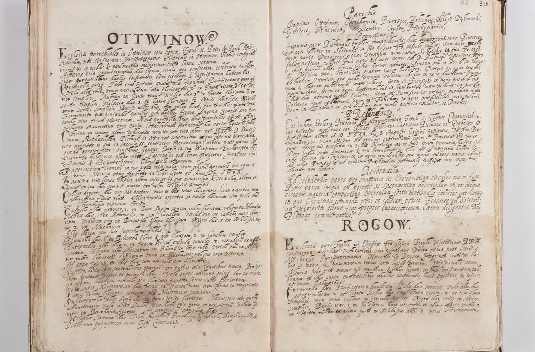 Zdjęcie nr 28 dla obiektu archiwalnego: Acta visitationis exterioris decanatus Witoviensis, Opatovecensis, Skavinensis, Zatoriensis, Kiiensis, Oswencimensis, Wolbromensis, Skalensis, Pacanoviensis et Sokoliensis authoritate R. D. Petri Tylicki, episcopi Cracoviensis per R. D. Rochum Zardecki, praepositum et officialem Tarnoviensem et Sebastianum Nucerium, s. Theologiae doctorem, canonicum Scarbimiriensem a. D. 1610 facta. Pag. 255 - 264 visitatio ecclesiae parochialis in Szydłowiec ex anno 1614