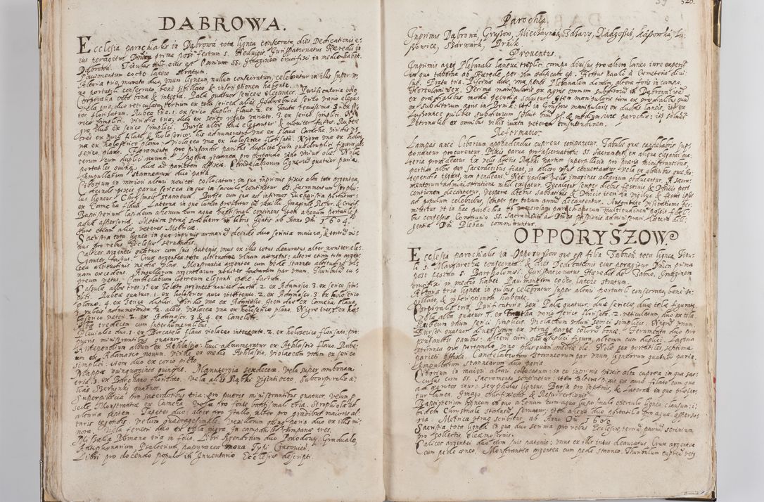 Zdjęcie nr 26 dla obiektu archiwalnego: Acta visitationis exterioris decanatus Witoviensis, Opatovecensis, Skavinensis, Zatoriensis, Kiiensis, Oswencimensis, Wolbromensis, Skalensis, Pacanoviensis et Sokoliensis authoritate R. D. Petri Tylicki, episcopi Cracoviensis per R. D. Rochum Zardecki, praepositum et officialem Tarnoviensem et Sebastianum Nucerium, s. Theologiae doctorem, canonicum Scarbimiriensem a. D. 1610 facta. Pag. 255 - 264 visitatio ecclesiae parochialis in Szydłowiec ex anno 1614