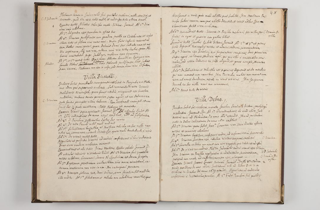 Zdjęcie nr 10 dla obiektu archiwalnego: Visitatio interior decanatuum: Voynicensis, Scalensis - Opatovecensis - Pacanoviensis - Kijensis - Andreoviensis - Sokolinensis, ad archidiaconatum Cracoviensem pertinentium, per R. D. Joannem Foxium, archidiaconatum Cracoviensem, prothonotarium apostolicum a. D. 1618 incepta et eodem finita et absoluta