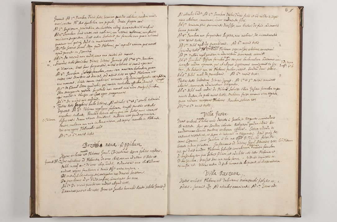 Zdjęcie nr 12 dla obiektu archiwalnego: Visitatio interior decanatuum: Voynicensis, Scalensis - Opatovecensis - Pacanoviensis - Kijensis - Andreoviensis - Sokolinensis, ad archidiaconatum Cracoviensem pertinentium, per R. D. Joannem Foxium, archidiaconatum Cracoviensem, prothonotarium apostolicum a. D. 1618 incepta et eodem finita et absoluta