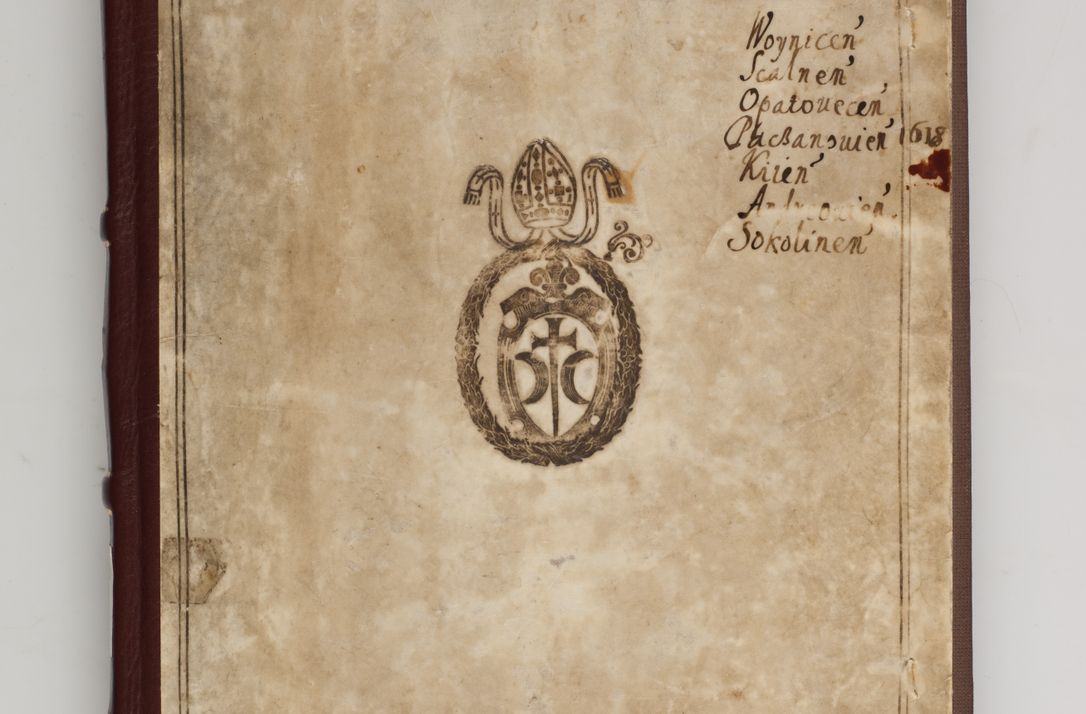 Zdjęcie nr 1 dla obiektu archiwalnego: Visitatio interior decanatuum: Voynicensis, Scalensis - Opatovecensis - Pacanoviensis - Kijensis - Andreoviensis - Sokolinensis, ad archidiaconatum Cracoviensem pertinentium, per R. D. Joannem Foxium, archidiaconatum Cracoviensem, prothonotarium apostolicum a. D. 1618 incepta et eodem finita et absoluta