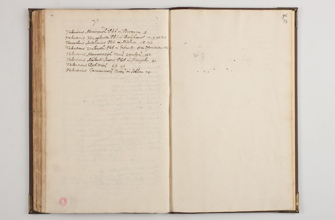 Zdjęcie nr 103 dla obiektu archiwalnego: Visitatio interior decanatuum: Voynicensis, Scalensis - Opatovecensis - Pacanoviensis - Kijensis - Andreoviensis - Sokolinensis, ad archidiaconatum Cracoviensem pertinentium, per R. D. Joannem Foxium, archidiaconatum Cracoviensem, prothonotarium apostolicum a. D. 1618 incepta et eodem finita et absoluta
