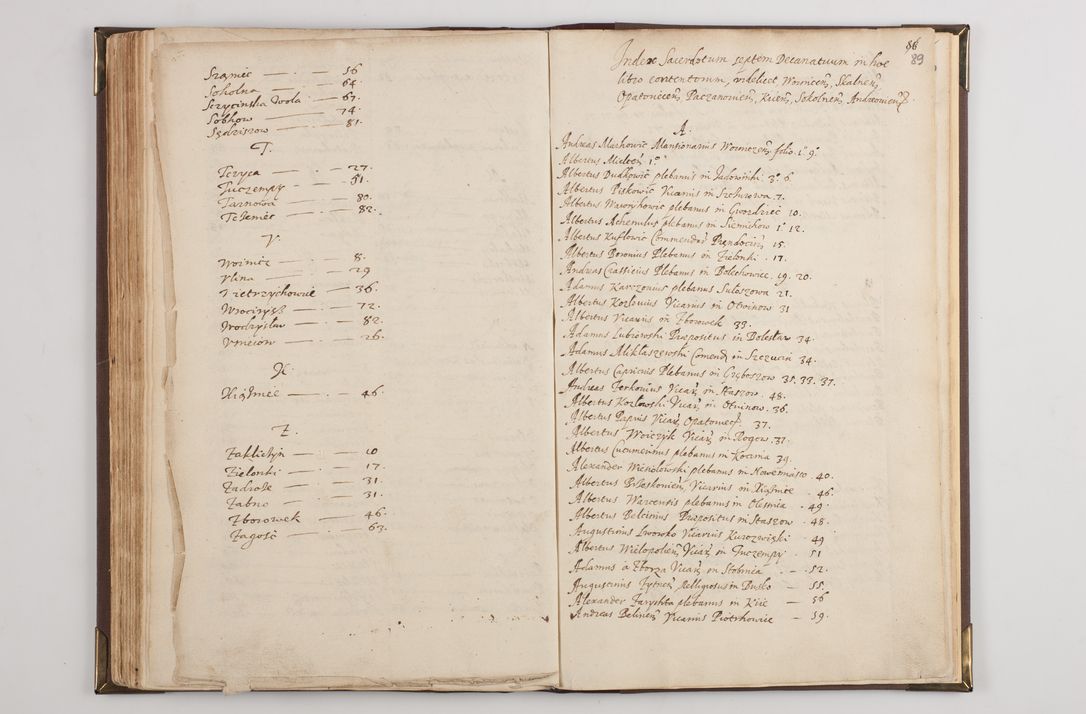 Zdjęcie nr 99 dla obiektu archiwalnego: Visitatio interior decanatuum: Voynicensis, Scalensis - Opatovecensis - Pacanoviensis - Kijensis - Andreoviensis - Sokolinensis, ad archidiaconatum Cracoviensem pertinentium, per R. D. Joannem Foxium, archidiaconatum Cracoviensem, prothonotarium apostolicum a. D. 1618 incepta et eodem finita et absoluta