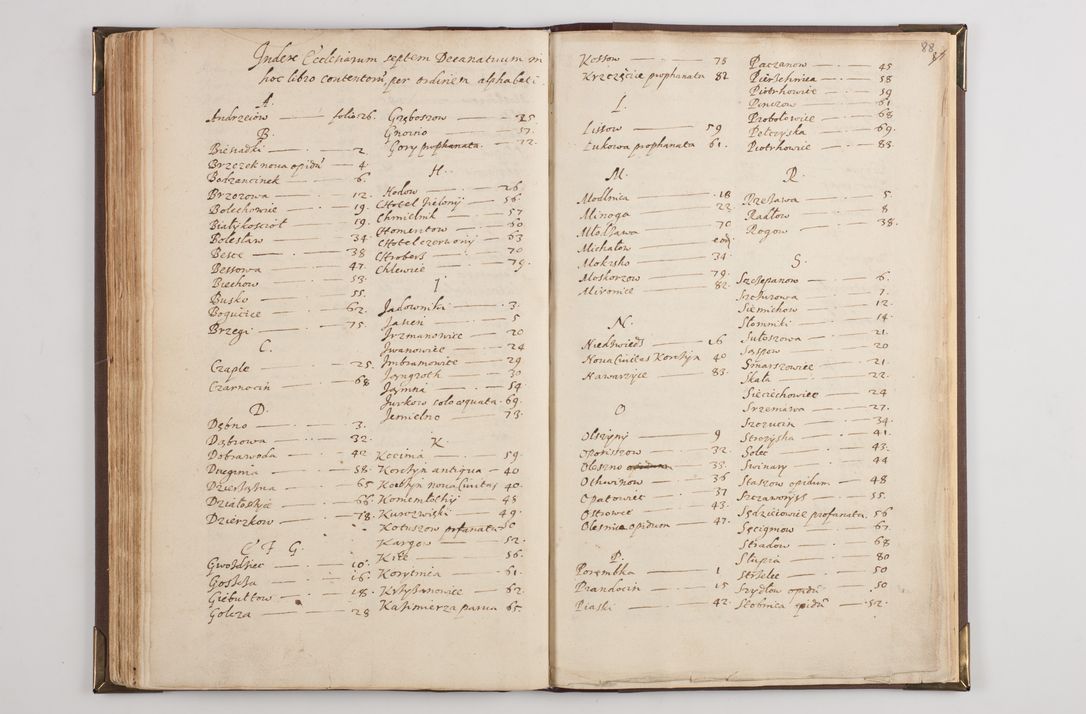 Zdjęcie nr 98 dla obiektu archiwalnego: Visitatio interior decanatuum: Voynicensis, Scalensis - Opatovecensis - Pacanoviensis - Kijensis - Andreoviensis - Sokolinensis, ad archidiaconatum Cracoviensem pertinentium, per R. D. Joannem Foxium, archidiaconatum Cracoviensem, prothonotarium apostolicum a. D. 1618 incepta et eodem finita et absoluta