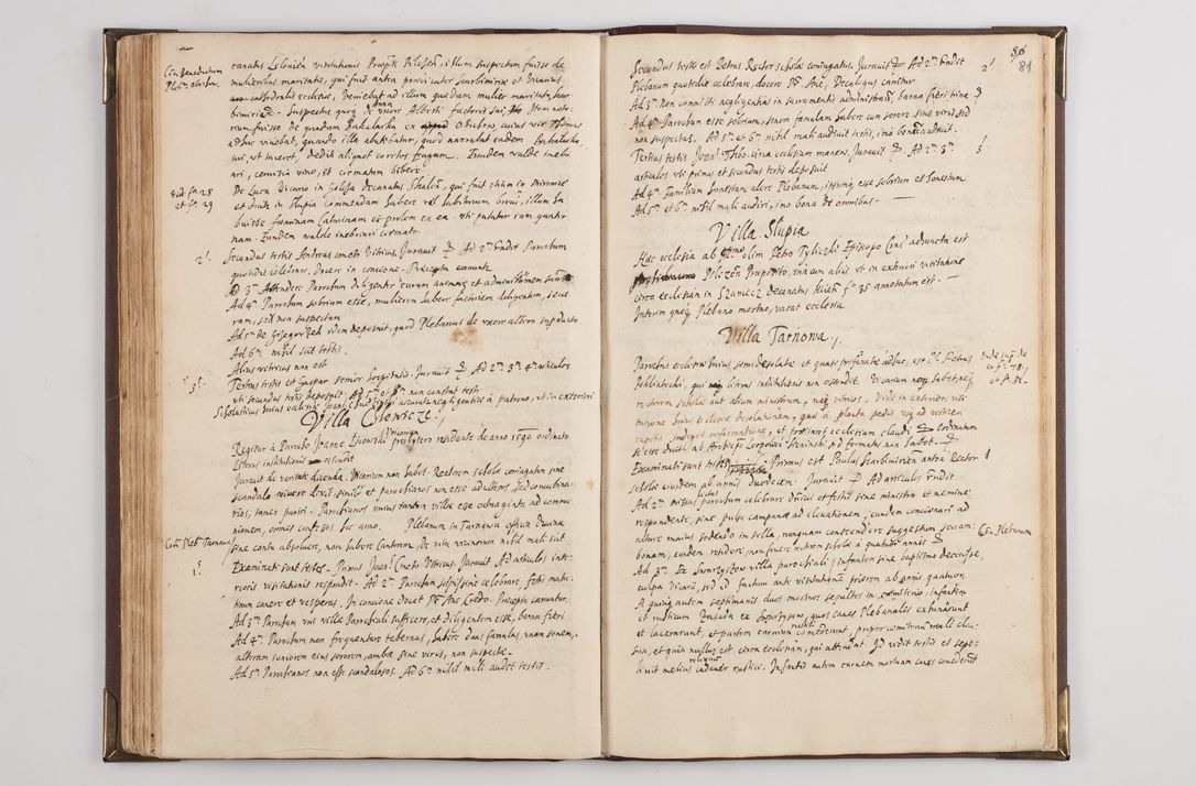 Zdjęcie nr 90 dla obiektu archiwalnego: Visitatio interior decanatuum: Voynicensis, Scalensis - Opatovecensis - Pacanoviensis - Kijensis - Andreoviensis - Sokolinensis, ad archidiaconatum Cracoviensem pertinentium, per R. D. Joannem Foxium, archidiaconatum Cracoviensem, prothonotarium apostolicum a. D. 1618 incepta et eodem finita et absoluta