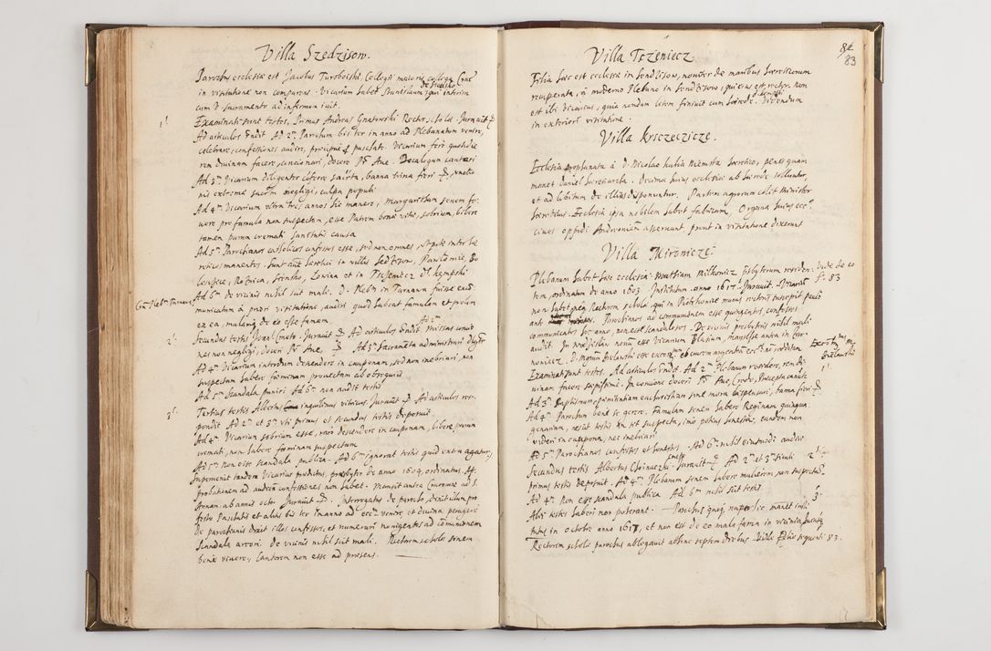 Zdjęcie nr 93 dla obiektu archiwalnego: Visitatio interior decanatuum: Voynicensis, Scalensis - Opatovecensis - Pacanoviensis - Kijensis - Andreoviensis - Sokolinensis, ad archidiaconatum Cracoviensem pertinentium, per R. D. Joannem Foxium, archidiaconatum Cracoviensem, prothonotarium apostolicum a. D. 1618 incepta et eodem finita et absoluta