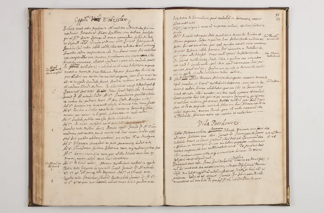 Zdjęcie nr 94 dla obiektu archiwalnego: Visitatio interior decanatuum: Voynicensis, Scalensis - Opatovecensis - Pacanoviensis - Kijensis - Andreoviensis - Sokolinensis, ad archidiaconatum Cracoviensem pertinentium, per R. D. Joannem Foxium, archidiaconatum Cracoviensem, prothonotarium apostolicum a. D. 1618 incepta et eodem finita et absoluta