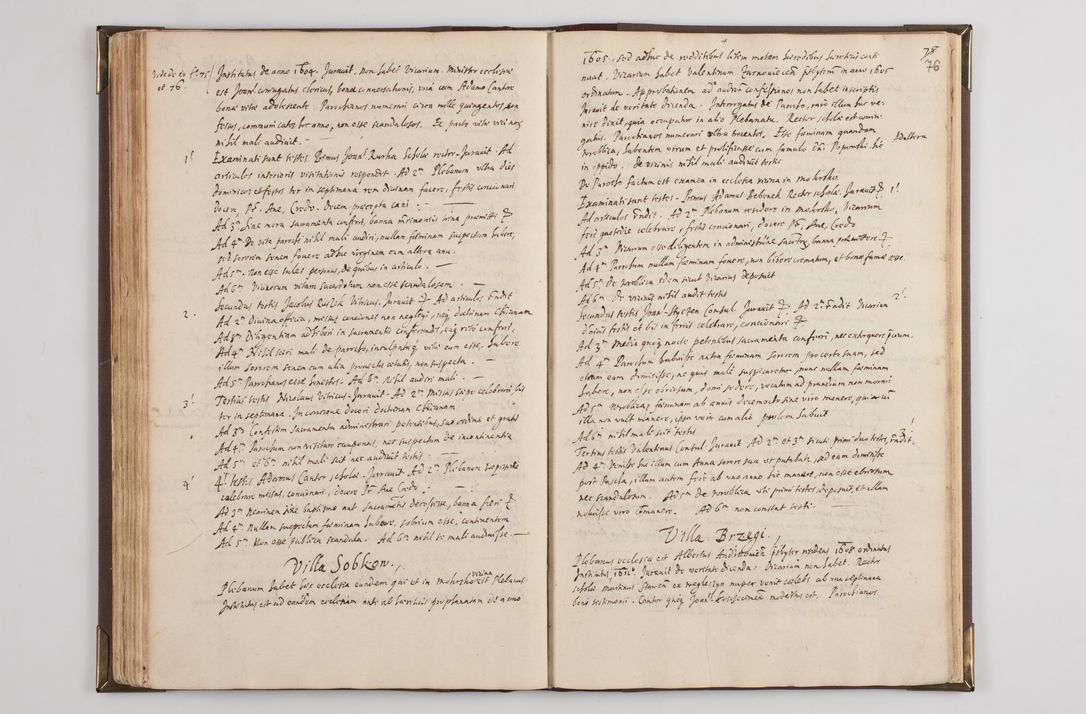Zdjęcie nr 85 dla obiektu archiwalnego: Visitatio interior decanatuum: Voynicensis, Scalensis - Opatovecensis - Pacanoviensis - Kijensis - Andreoviensis - Sokolinensis, ad archidiaconatum Cracoviensem pertinentium, per R. D. Joannem Foxium, archidiaconatum Cracoviensem, prothonotarium apostolicum a. D. 1618 incepta et eodem finita et absoluta