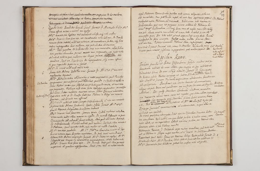 Zdjęcie nr 88 dla obiektu archiwalnego: Visitatio interior decanatuum: Voynicensis, Scalensis - Opatovecensis - Pacanoviensis - Kijensis - Andreoviensis - Sokolinensis, ad archidiaconatum Cracoviensem pertinentium, per R. D. Joannem Foxium, archidiaconatum Cracoviensem, prothonotarium apostolicum a. D. 1618 incepta et eodem finita et absoluta