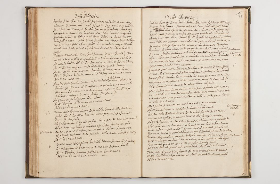 Zdjęcie nr 80 dla obiektu archiwalnego: Visitatio interior decanatuum: Voynicensis, Scalensis - Opatovecensis - Pacanoviensis - Kijensis - Andreoviensis - Sokolinensis, ad archidiaconatum Cracoviensem pertinentium, per R. D. Joannem Foxium, archidiaconatum Cracoviensem, prothonotarium apostolicum a. D. 1618 incepta et eodem finita et absoluta