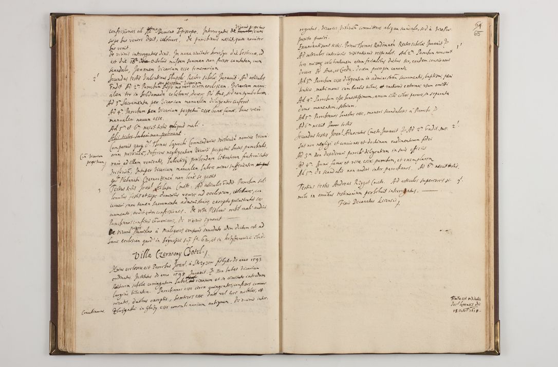Zdjęcie nr 72 dla obiektu archiwalnego: Visitatio interior decanatuum: Voynicensis, Scalensis - Opatovecensis - Pacanoviensis - Kijensis - Andreoviensis - Sokolinensis, ad archidiaconatum Cracoviensem pertinentium, per R. D. Joannem Foxium, archidiaconatum Cracoviensem, prothonotarium apostolicum a. D. 1618 incepta et eodem finita et absoluta