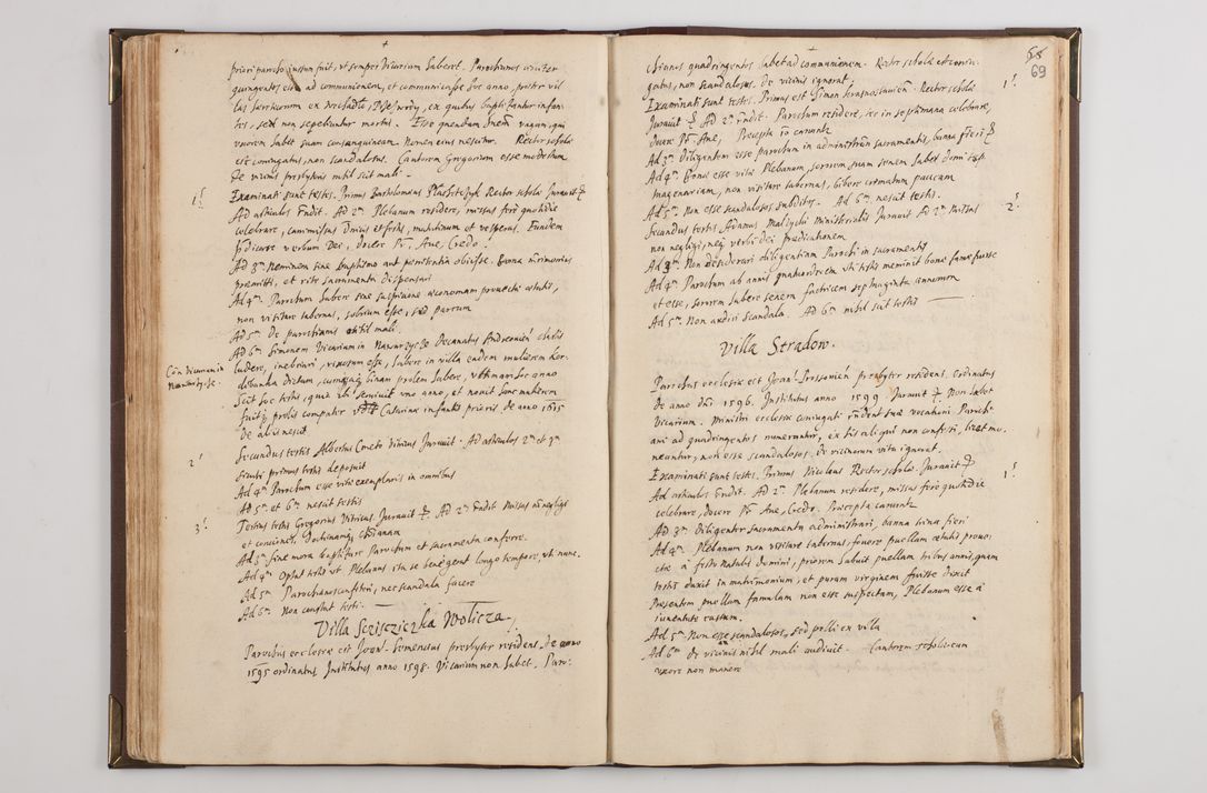 Zdjęcie nr 77 dla obiektu archiwalnego: Visitatio interior decanatuum: Voynicensis, Scalensis - Opatovecensis - Pacanoviensis - Kijensis - Andreoviensis - Sokolinensis, ad archidiaconatum Cracoviensem pertinentium, per R. D. Joannem Foxium, archidiaconatum Cracoviensem, prothonotarium apostolicum a. D. 1618 incepta et eodem finita et absoluta