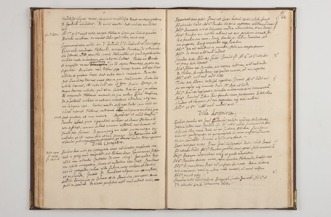 Zdjęcie nr 69 dla obiektu archiwalnego: Visitatio interior decanatuum: Voynicensis, Scalensis - Opatovecensis - Pacanoviensis - Kijensis - Andreoviensis - Sokolinensis, ad archidiaconatum Cracoviensem pertinentium, per R. D. Joannem Foxium, archidiaconatum Cracoviensem, prothonotarium apostolicum a. D. 1618 incepta et eodem finita et absoluta