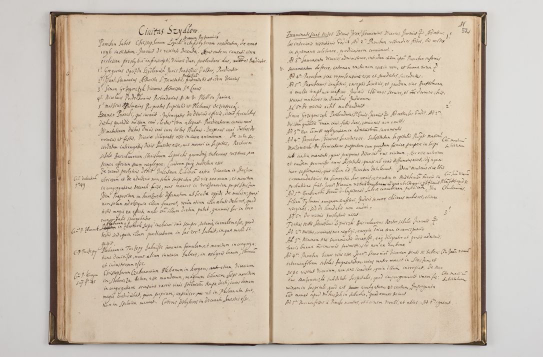 Zdjęcie nr 59 dla obiektu archiwalnego: Visitatio interior decanatuum: Voynicensis, Scalensis - Opatovecensis - Pacanoviensis - Kijensis - Andreoviensis - Sokolinensis, ad archidiaconatum Cracoviensem pertinentium, per R. D. Joannem Foxium, archidiaconatum Cracoviensem, prothonotarium apostolicum a. D. 1618 incepta et eodem finita et absoluta