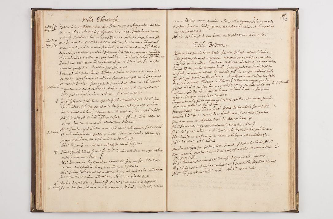 Zdjęcie nr 55 dla obiektu archiwalnego: Visitatio interior decanatuum: Voynicensis, Scalensis - Opatovecensis - Pacanoviensis - Kijensis - Andreoviensis - Sokolinensis, ad archidiaconatum Cracoviensem pertinentium, per R. D. Joannem Foxium, archidiaconatum Cracoviensem, prothonotarium apostolicum a. D. 1618 incepta et eodem finita et absoluta