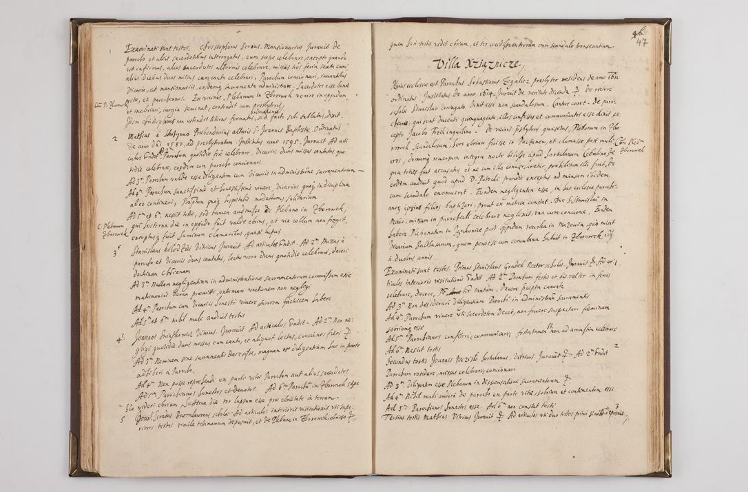 Zdjęcie nr 54 dla obiektu archiwalnego: Visitatio interior decanatuum: Voynicensis, Scalensis - Opatovecensis - Pacanoviensis - Kijensis - Andreoviensis - Sokolinensis, ad archidiaconatum Cracoviensem pertinentium, per R. D. Joannem Foxium, archidiaconatum Cracoviensem, prothonotarium apostolicum a. D. 1618 incepta et eodem finita et absoluta