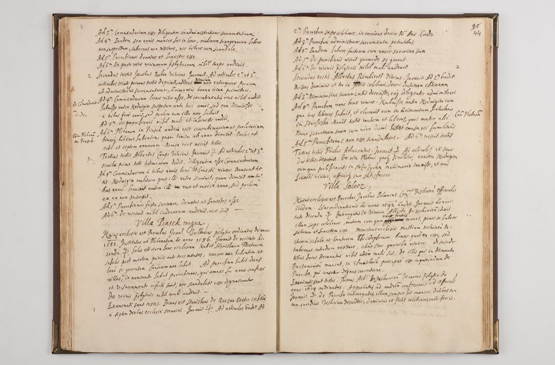 Zdjęcie nr 51 dla obiektu archiwalnego: Visitatio interior decanatuum: Voynicensis, Scalensis - Opatovecensis - Pacanoviensis - Kijensis - Andreoviensis - Sokolinensis, ad archidiaconatum Cracoviensem pertinentium, per R. D. Joannem Foxium, archidiaconatum Cracoviensem, prothonotarium apostolicum a. D. 1618 incepta et eodem finita et absoluta