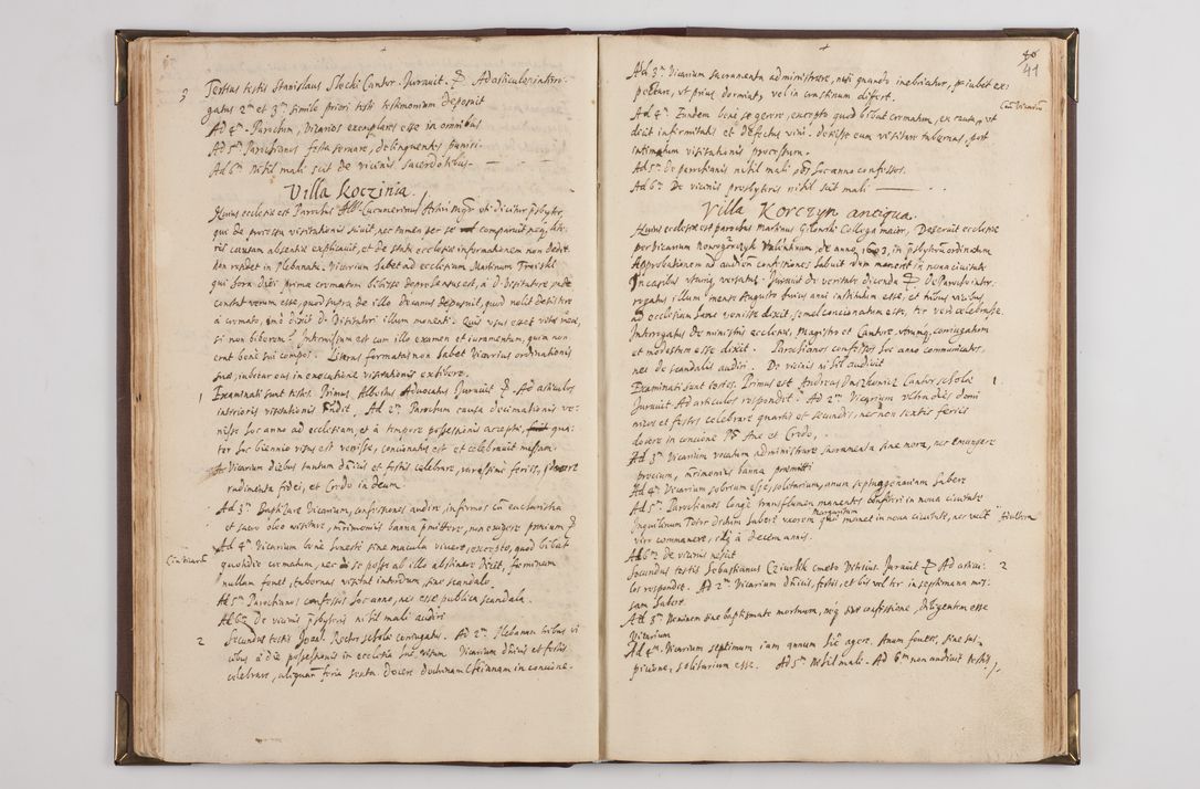 Zdjęcie nr 48 dla obiektu archiwalnego: Visitatio interior decanatuum: Voynicensis, Scalensis - Opatovecensis - Pacanoviensis - Kijensis - Andreoviensis - Sokolinensis, ad archidiaconatum Cracoviensem pertinentium, per R. D. Joannem Foxium, archidiaconatum Cracoviensem, prothonotarium apostolicum a. D. 1618 incepta et eodem finita et absoluta