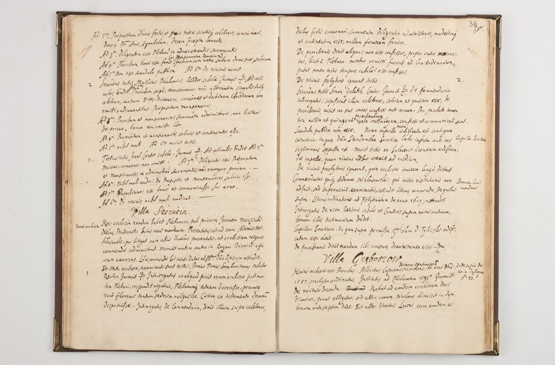 Zdjęcie nr 43 dla obiektu archiwalnego: Visitatio interior decanatuum: Voynicensis, Scalensis - Opatovecensis - Pacanoviensis - Kijensis - Andreoviensis - Sokolinensis, ad archidiaconatum Cracoviensem pertinentium, per R. D. Joannem Foxium, archidiaconatum Cracoviensem, prothonotarium apostolicum a. D. 1618 incepta et eodem finita et absoluta
