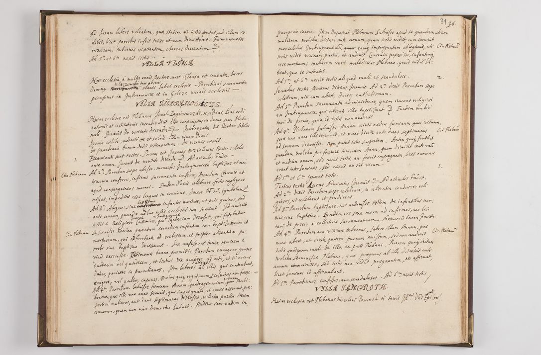 Zdjęcie nr 37 dla obiektu archiwalnego: Visitatio interior decanatuum: Voynicensis, Scalensis - Opatovecensis - Pacanoviensis - Kijensis - Andreoviensis - Sokolinensis, ad archidiaconatum Cracoviensem pertinentium, per R. D. Joannem Foxium, archidiaconatum Cracoviensem, prothonotarium apostolicum a. D. 1618 incepta et eodem finita et absoluta