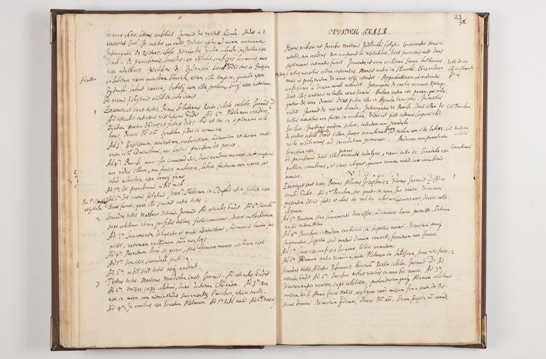 Zdjęcie nr 29 dla obiektu archiwalnego: Visitatio interior decanatuum: Voynicensis, Scalensis - Opatovecensis - Pacanoviensis - Kijensis - Andreoviensis - Sokolinensis, ad archidiaconatum Cracoviensem pertinentium, per R. D. Joannem Foxium, archidiaconatum Cracoviensem, prothonotarium apostolicum a. D. 1618 incepta et eodem finita et absoluta