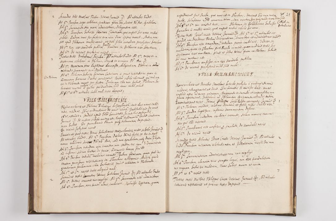 Zdjęcie nr 27 dla obiektu archiwalnego: Visitatio interior decanatuum: Voynicensis, Scalensis - Opatovecensis - Pacanoviensis - Kijensis - Andreoviensis - Sokolinensis, ad archidiaconatum Cracoviensem pertinentium, per R. D. Joannem Foxium, archidiaconatum Cracoviensem, prothonotarium apostolicum a. D. 1618 incepta et eodem finita et absoluta
