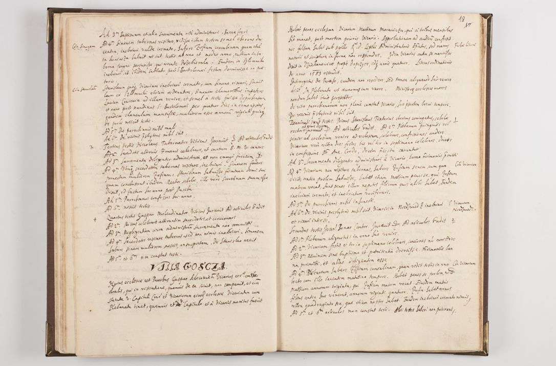 Zdjęcie nr 24 dla obiektu archiwalnego: Visitatio interior decanatuum: Voynicensis, Scalensis - Opatovecensis - Pacanoviensis - Kijensis - Andreoviensis - Sokolinensis, ad archidiaconatum Cracoviensem pertinentium, per R. D. Joannem Foxium, archidiaconatum Cracoviensem, prothonotarium apostolicum a. D. 1618 incepta et eodem finita et absoluta