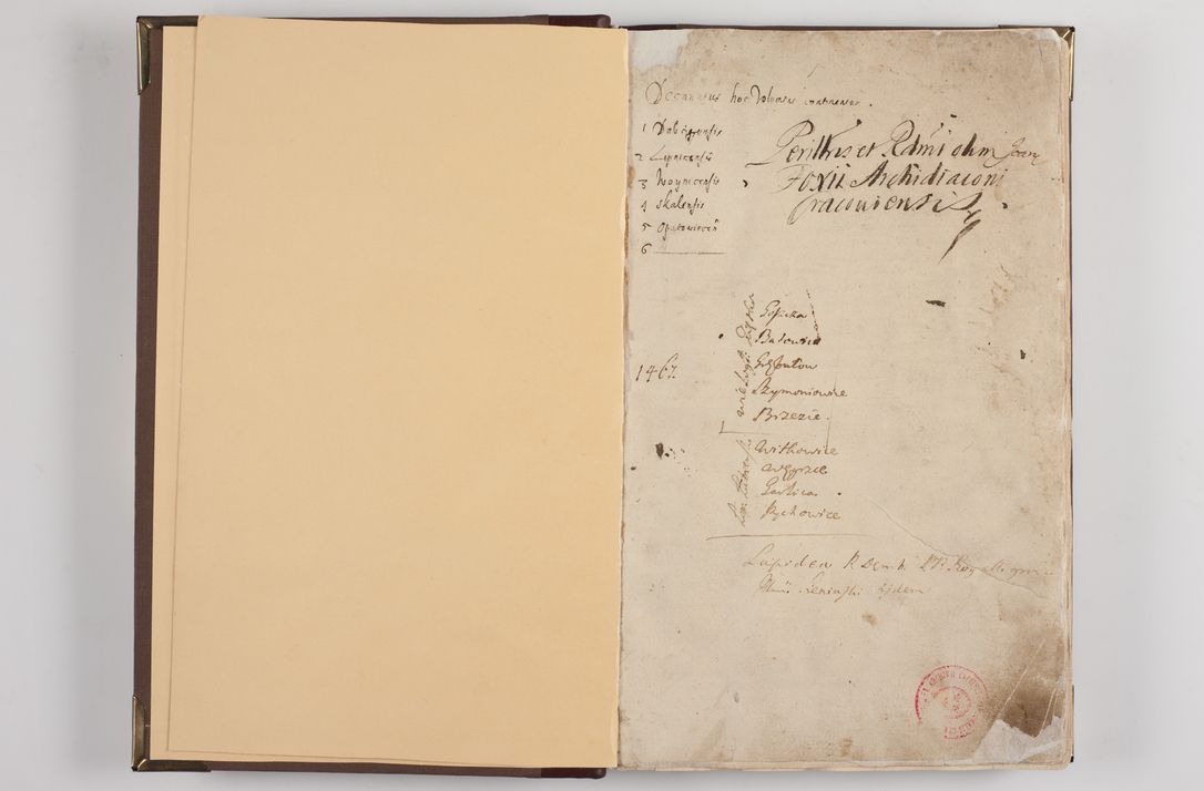 Zdjęcie nr 7 dla obiektu archiwalnego: Visitatio externa decanatus Dobcicensis, Lipnicensis, Voynicensis, Skalensis et Opatovicensis per R. D. Joannem Foxium, archidiaconum Cracoviensem a. D. 1618 peracta