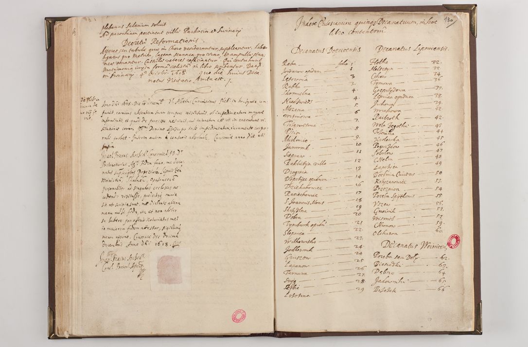 Zdjęcie nr 139 dla obiektu archiwalnego: Visitatio externa decanatus Dobcicensis, Lipnicensis, Voynicensis, Skalensis et Opatovicensis per R. D. Joannem Foxium, archidiaconum Cracoviensem a. D. 1618 peracta