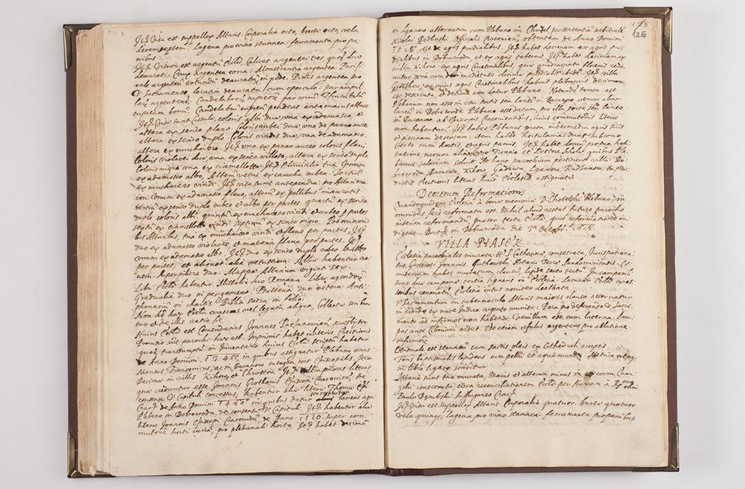 Zdjęcie nr 135 dla obiektu archiwalnego: Visitatio externa decanatus Dobcicensis, Lipnicensis, Voynicensis, Skalensis et Opatovicensis per R. D. Joannem Foxium, archidiaconum Cracoviensem a. D. 1618 peracta