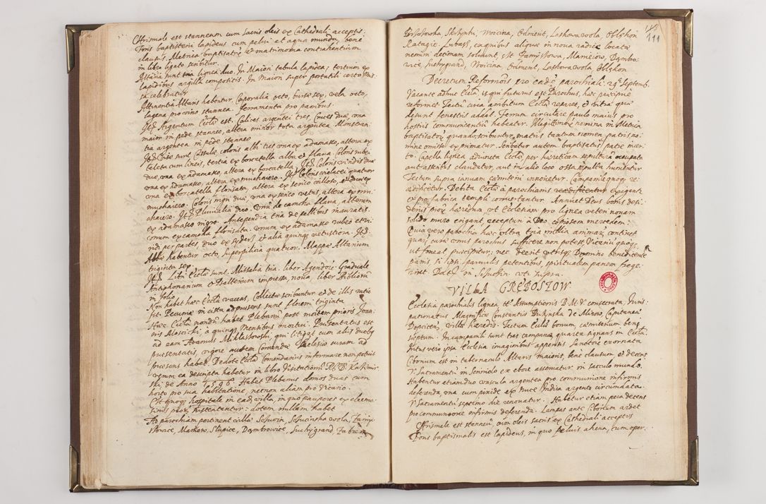 Zdjęcie nr 120 dla obiektu archiwalnego: Visitatio externa decanatus Dobcicensis, Lipnicensis, Voynicensis, Skalensis et Opatovicensis per R. D. Joannem Foxium, archidiaconum Cracoviensem a. D. 1618 peracta