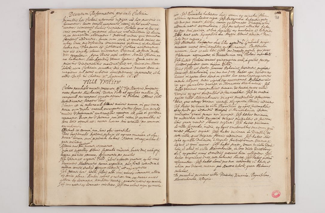 Zdjęcie nr 106 dla obiektu archiwalnego: Visitatio externa decanatus Dobcicensis, Lipnicensis, Voynicensis, Skalensis et Opatovicensis per R. D. Joannem Foxium, archidiaconum Cracoviensem a. D. 1618 peracta