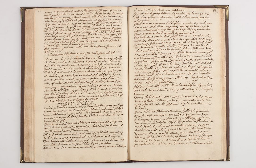 Zdjęcie nr 99 dla obiektu archiwalnego: Visitatio externa decanatus Dobcicensis, Lipnicensis, Voynicensis, Skalensis et Opatovicensis per R. D. Joannem Foxium, archidiaconum Cracoviensem a. D. 1618 peracta