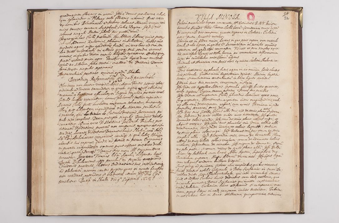 Zdjęcie nr 100 dla obiektu archiwalnego: Visitatio externa decanatus Dobcicensis, Lipnicensis, Voynicensis, Skalensis et Opatovicensis per R. D. Joannem Foxium, archidiaconum Cracoviensem a. D. 1618 peracta