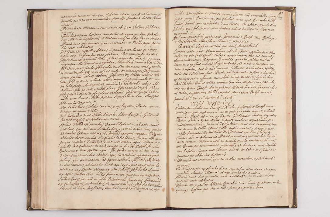 Zdjęcie nr 103 dla obiektu archiwalnego: Visitatio externa decanatus Dobcicensis, Lipnicensis, Voynicensis, Skalensis et Opatovicensis per R. D. Joannem Foxium, archidiaconum Cracoviensem a. D. 1618 peracta