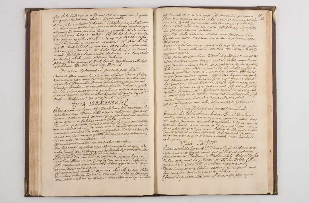 Zdjęcie nr 96 dla obiektu archiwalnego: Visitatio externa decanatus Dobcicensis, Lipnicensis, Voynicensis, Skalensis et Opatovicensis per R. D. Joannem Foxium, archidiaconum Cracoviensem a. D. 1618 peracta