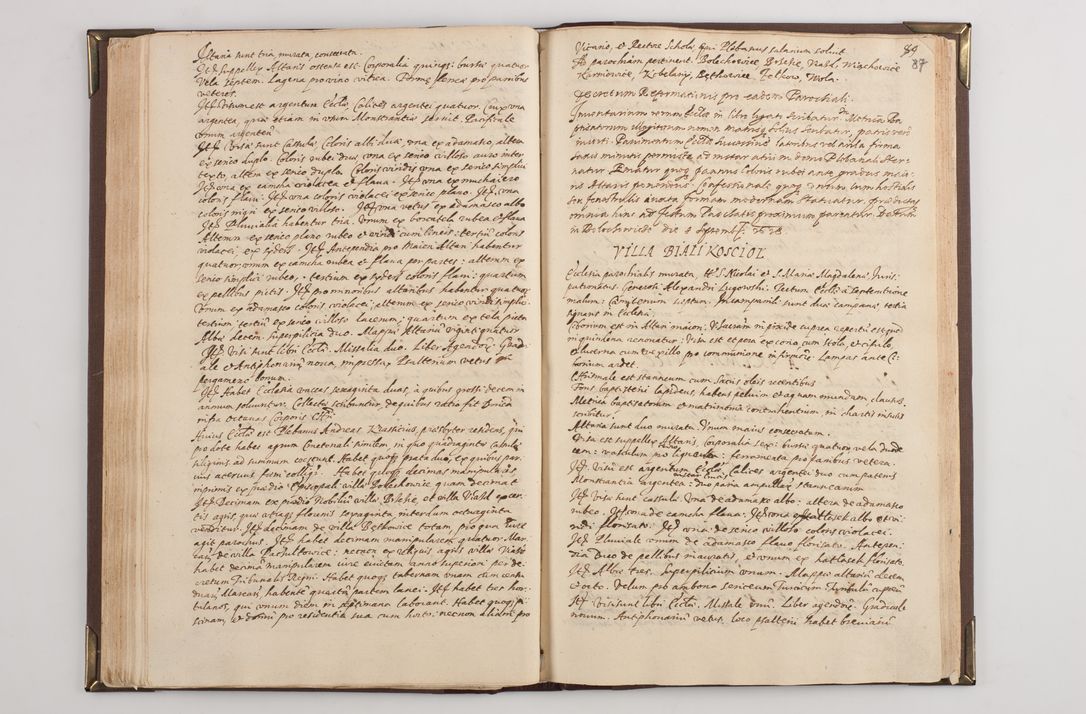 Zdjęcie nr 95 dla obiektu archiwalnego: Visitatio externa decanatus Dobcicensis, Lipnicensis, Voynicensis, Skalensis et Opatovicensis per R. D. Joannem Foxium, archidiaconum Cracoviensem a. D. 1618 peracta